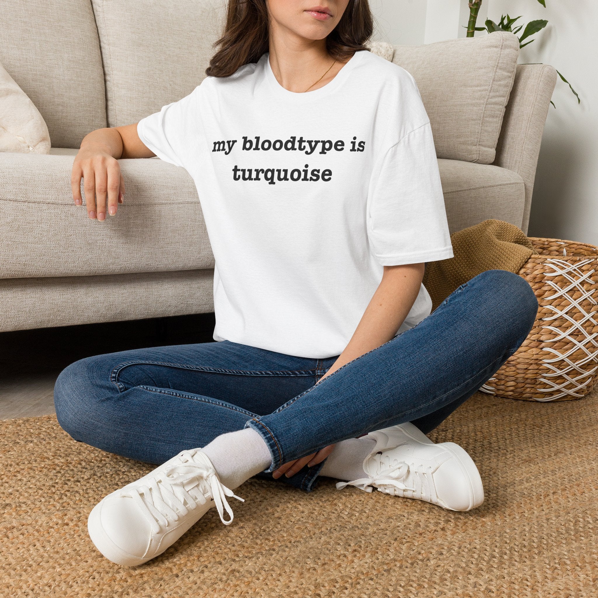 Blood type turquoise